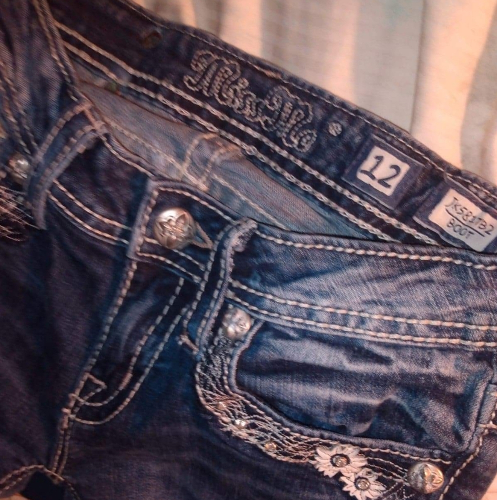 Miss me KID'S NOT WOMEN'S SIZE 12 JEANS